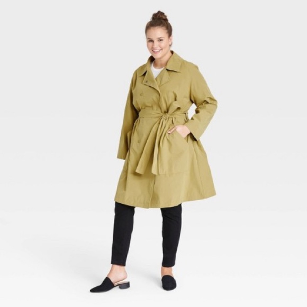 Ava and Viv plus size rain jacket